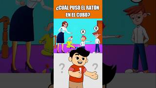 ¿CUÁL PUSO EL RATON EN EL CUBO quiz trivia [upl. by Patten]