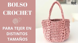 Cómo tejer BOLSO a crochet fácil  Handwork Diy [upl. by Bonneau517]