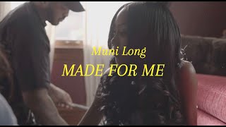 Muni Long  Made For Me  Official Lyric Video [upl. by Naivaf]