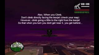 GTA San Andreas FreeFall Mission Tutorial HD [upl. by Gnemgnok804]