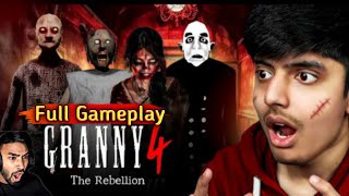 GRANNY 4 FULL GAMEPLAY HORROR GAME [upl. by Lauer93]