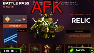 How to AFK grind 50k Gold and 20k Battlepass XP Everyday  TDX [upl. by Virg959]