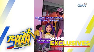 Running Man Philippines 2 Runners Birthday Prank Surprise for Maey Bautista Online Exclusives [upl. by Nylla26]