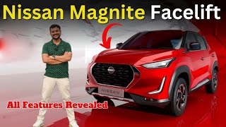 2024 Nissan Magnite Facelift Finally Revealed New Exterior amp Interior  Price Features Engine [upl. by Beach637]