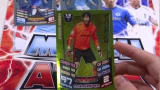 Match Attax 12 13 Opening Legend Petr Cech Star Payers Eden Hazard amp David Siva Ep 7 [upl. by Hepsiba]