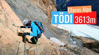 Tödi Climbing the highest mountain in Glarus Alps Switzerland [upl. by Eiresed]