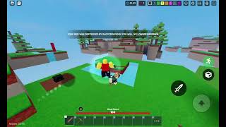 bedwars roblox bedwarsrobloxfunnymoments [upl. by Leuname922]