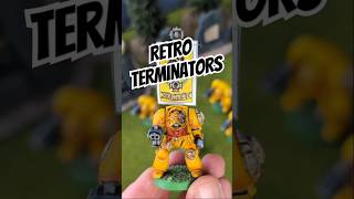 Retro Space Marines Terminators  Warhammer 40k second edition [upl. by Garratt]