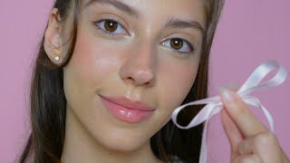 ASMR Pink Pilates Princess Does Your Hair 🎀🌸 [upl. by Ellekram536]