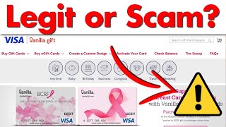 Vanilla Gift Review  Legit or Scam Store [upl. by Florin]