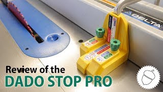 Review of the MATCHFIT Dado Stop Pro from MICROJIG [upl. by Aniryt]