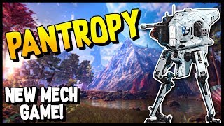 Pantropy  EPIC NEW MECH GAME Multiplayer Mech Survival Game  First Look Trailer amp Raw Footage [upl. by Cordey165]