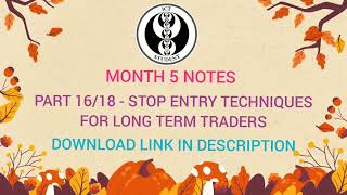 InnerCircleTrader I Arjoio I ICT Mentorship Month 5 Notes I Part 1618 I Stop Entry For Long Trade [upl. by Aisa]