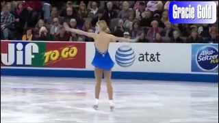 Acker Bilk Amazing Grace To Gracie Gold  US National 2013 FS [upl. by Isidor]