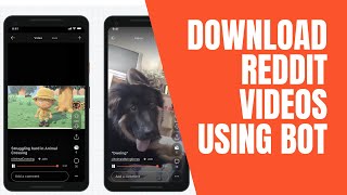 How To Download Reddit Videos Using Bot [upl. by Searcy]