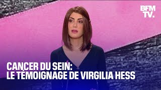 Octobre Rose le témoignage de Virgilia Hess journaliste météo BFMTV atteinte d’un cancer du sein [upl. by Navaj97]