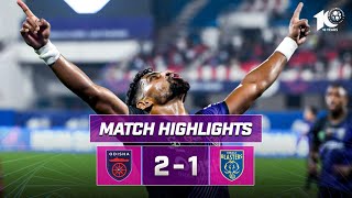 Match Highlights  Odisha FC 21 Kerala Blasters FC  MW 13  ISL 202324 [upl. by Bolten]