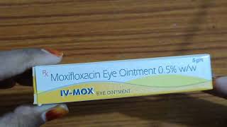 Moxifloxacin eye ointment  Uses  benifits  Doses  Optometry solution [upl. by Abdel]