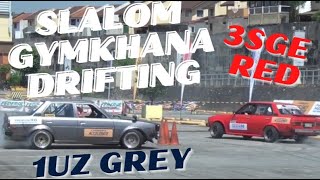 Corolla DX V8 Tire Slayer Episode 21 Slalom Drift Tandem [upl. by Esilana]