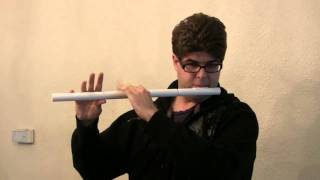 Ben Jaber plays the reel quotSpike Island Lassesquot on a Tipple PVC Flute [upl. by Astri]