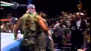 Hulk Hogan Vs Sgt Slaughter Desert Storm Match 12 [upl. by Repsaj]