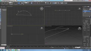 3ds Max 0616 Editable Spline Geometry Rollout Make First [upl. by Yaya255]