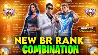 BR RANK BEST CHARACTER COMBINATION  BEST CHARACTER SKILL FOR BR RANK  NEW SEASON 41 COMBINATION [upl. by Inor768]