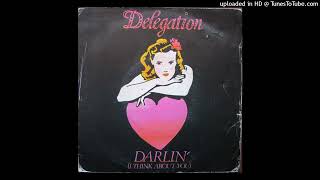 Delegation  Darlin I Think About You 1980 [upl. by Enyluqcaj]