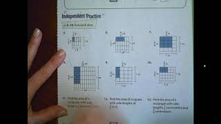 Lesson 86 Area of a Rectangle [upl. by Emoryt941]