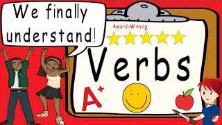 Verbs  Action Verbs  Award Winning Verb Video for Teaching  What is a Verb [upl. by Yelrahs]