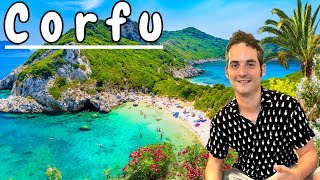 INSIDE Corfu Greece The Most BEAUTIFUL Greek Island Travel Guide [upl. by Sotnas472]