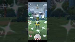 Mega Lucario Raid Day Pokemon go  Pokemongo Mega Lucario Raid pokemongo megaraid shorts pokemon [upl. by Anitserp]