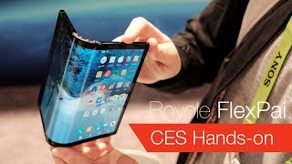 Royole FlexPai What does a foldable phone feel like [upl. by Emelyne291]