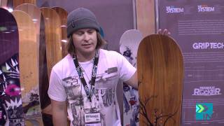 Arbor RoundHouse RX w The System Technology  Mens Snowboard 2012  Board Insiders [upl. by Reiter]