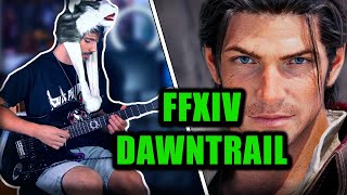 FFXIV Dawntrail Trailer on Guitar [upl. by Anawot]