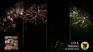 USA Strong  Black Cat Fireworks [upl. by Ysus681]