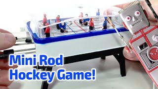 1997 POCKET ROD HOCKEY Working Miniature Game by Basic Fun [upl. by Jodi]