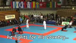 ivo cvetkovski 35th european karate championship 2008Italy [upl. by Nolaf]