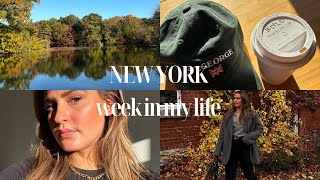 nyc week in my life day trip upstate Anthropologie home haul coat haul odd muse dress try on [upl. by Lumpkin]