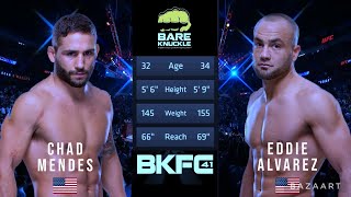 CHAD MENDES VS EDDIE ALVAREZ FULL FIGHT BKFC 41 [upl. by Ashok653]