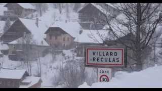 Winter Storm in VillardReculas in cinema 4k [upl. by Willie]