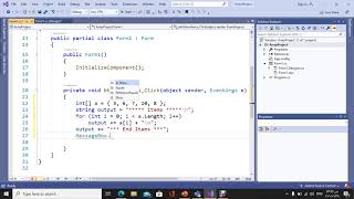 C Array Part1  Windows Application [upl. by Barthelemy764]