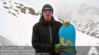 2013  2014  Stepchild Jibstick Snowboard  Video Review [upl. by Novello]