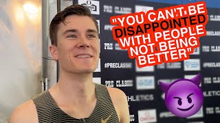 Jakob Ingebrigtsen Savage Pre Classic Interview [upl. by Eilsehc]