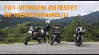 HUSQVARNA 701 VITPILEN IM TEST ZU BESUCH IM MOPETHIMMEL ÖSTERREICH TEIL 1 SUPERMOTOVLOG 30 [upl. by Lynus646]