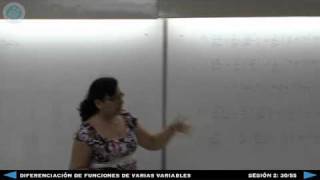 Diferenciación de Funciones de Varias Variables  Sesión 2 3055 [upl. by Aihpledalihp]