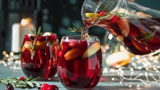 ¿Cómo preparar CLERICOT  Deliciosa bebida a base de VINO🍷 saboresvintage [upl. by Castorina]