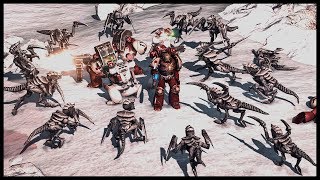 10 000 TYRANIDS vs 69 SPACE MARINES Warhammer 40k Mod [upl. by Hite307]