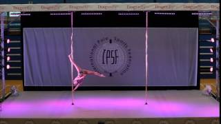 RUZENKA KUNSTYROVA  WINNER  World Pole Sports Championships 15 [upl. by Alig]