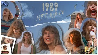 Taylor Swift  1989 FULL ALBUM MEGAMIX Taylors Version by ⋆ Successful Moonlight ⋆ [upl. by Suirradal]